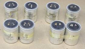 B43406-s9208-a51 Siemens Lot Of 8 Vtg Al-elko 2000uf 360v Capacitor Germany