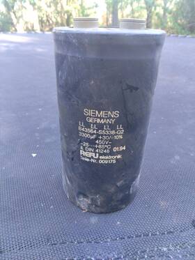 B434564-s5338-q2 Siemens B43455-s5208-t2 450v Capacitor For Tvm 1.2-50-220/300-w0-220/380