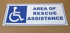 Sn-p42f Cornell New Room Sign Area Of Rescue Assistance