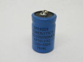 36d132g05oaa2a Sprague Powerlytic Capacitor 1300uf 50vdc Used