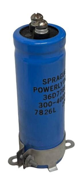 36d7788 Sprague Powerlytic Capacitor 300-400 Dc