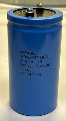 36dx10126 Sprague Capacitor 2400uf 450vdc