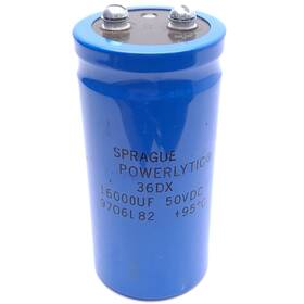 36dx163g050bc2a Sprague Electrolytic Capacitor Aluminum 16000 F 50vdc
