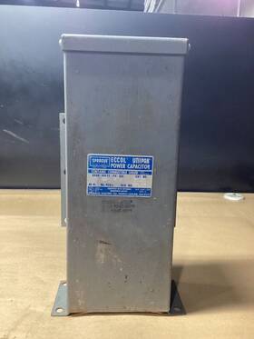 104e106pr6 Sprague 443ceu Eccol Unipak Power Capacitor 4 Kvar 480v 60hz 3ph #104e106pr6 Co