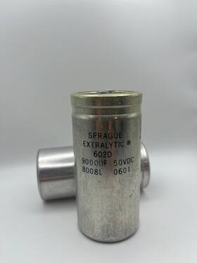 602d882 Sprague 2 Extralytic 602d 9000uf 50 Vdc 8026l 2201 Capacitators