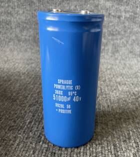 9814l-59 Sprague Powerlytic 36dx 51000pf 40v Positive Capacitor New