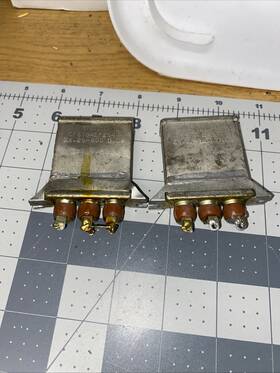 Cp69b4ef254v Sprague 2 0.25 - 600vdc Capacitor Lot Of