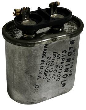 Dp16173-10 Sprague Clorinol Capacitor 0.67-660vac 200p4050