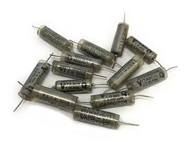 L196p24353s2 Sprague Lot Of 13 Vintage Vitamin Q .024uf 300vdc Capacitors Guitar Tone Caps