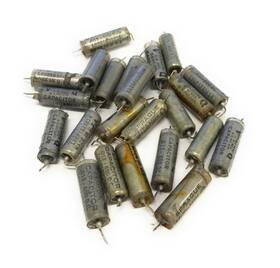 L96p12356s4 Sprague Lot Of 23 Vintage Vitamin Q .012uf 600vdc Capacitors Guitar Tone Caps