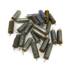 L96p24356s4 Sprague Lot Of 25 Vintage Vitamin Q .024uf 600vdc Capacitors Guitar Tone Caps
