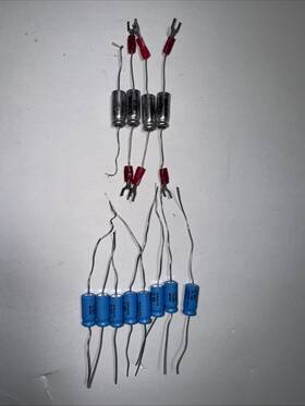 Nlw1810a Sprague 12 Assorted Capacitors And Te1307 Electrolytic 50uf 50v 20% 105 C Rohs