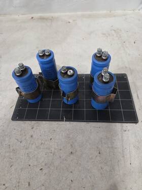 36de1600 Sprague Powerlyric 36e1600 Lot Of 5 Powerlytic 36de / Capacitor 10000f/40vdc