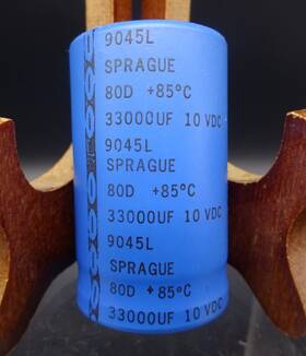 9045l Spraque Lot Of 6 33000uf 10 Vdc Snap-in Capacitor Pulls From New Equip