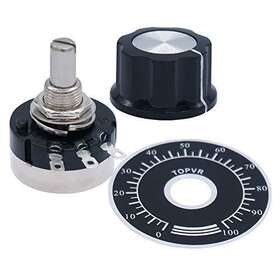 Rv24yn20s Taiss 603935036795 2pcs 10k Potentiometer Single Turn Carbon Film Rotary Taper P