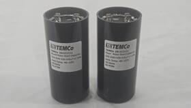 Sc0131 Temco Round Motor Start Capacitor Lot Of 2