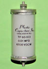 60-103 Tf Plastic Capacitors Inc Glass Oil Capacitor Uf Vdc Kv