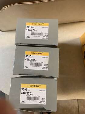 Tocfd355 Titan Pro Oval Motor Run Capacitor 35 5 Mfd 440/370 Vac