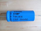 Tva1906 Sprague Atom 20uf 500v Electrolytic