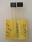 1.0pf Ty06 1r0c Cgw Lot Of Corning Glass Capacitors Nos Mil Spec