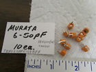 Tz03z500e169b00 Murata Pieces Trimmer Capacitors Orange New
