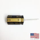 Ukz2a101mhm Nichicon Muse Ukz Kz Electrolytic Capacitors Lots Of To
