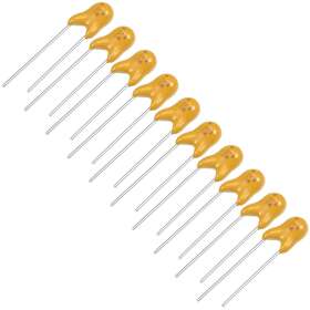 A19021200ux1017 Uxcell 10uf Tantalum Capacitor 16v 2 Pin Yellow Radial Electrolytic