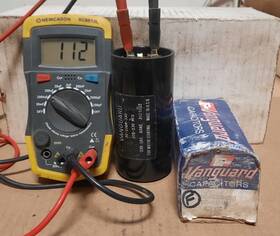 Bc-108m-330 Vanguard #bc-108m-330 Capacitor 108-130mfd 330vac J243f