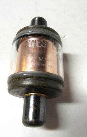 Gl-1l38 Western Electric Fixed Vacuum Capacitor P/n 50pf Value 58 Pf Test Result