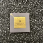 Gold Vintage Microprocessor Motorola MC68020RC168. Fixed Price $35.00.