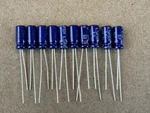 10 New Panasonic 4.7 Uf 50V Bipolar Radial Capacitors Non-polar Su. Fixed Price $8.00.