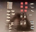 Ham Radio Parts Lot- Sprague Vitamin Q Burnell Arco Sangamo. Fixed Price $35.00.