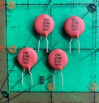 .01UF 1000V Sprague Cera-mite Ceramic Disc Capacitor 5GAS10 10NF 1KV Z5U 4PCS. Fixed Price $12.12.