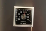 Thermometer Vintage Antique Car Auto Nos Gauge Chevy Ford Hot Rod White. Fixed Price $99.99.