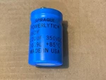 New Sprague Powerlytic Capacitor 220 Uf 350V Screw Terminal 36DY (qty. Fixed Price $10.00.