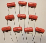 Sprague 715P .022UF 1600V Orange Drop Caps 10M Ohm Bleeder Resistor Tesla Nos. Fixed Price $12.95.