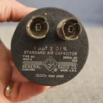 General Radio Standard Air Capacitor Type 1403-K Uuf 0.1% 1500 V Max Peak. Fixed Price $119.95.