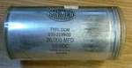 20,000MFD 50VDC Electrolytic Capacitor - Sangamo Type Dcm. Fixed Price $35.00.
