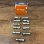 Sprague 39D Capacitor 100 Mf 50 Vdc Nos Lot Of 11 With Original Box. Fixed Price $49.99.