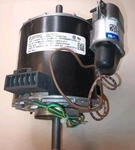 Genteq 011F5042F1X18C-TE MOTOR,120/208-230V,1/5 Hp Plus Capacitor Thermal Protec. Fixed Price $99.00.