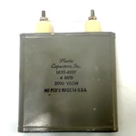 Vintage Plastic Capacitors Inc. LK20-405Y Mfd 2000 Vdcw No Pcb. Fixed Price $21.78.