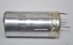 Nos Sprague 3-LEAD Capacitor 560UF 75VDC 673D 8426L 2601. Fixed Price $17.99.