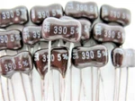 12X - 390PF 500V 5% (sangamo DM15) Dip Silver Mica Cap Hifi/audio/rf/amps. Fixed Price $7.49.