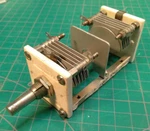 9-40 Pf, 1 Kv Dual Variable Capacitor For Hf Tuners Cardwell. Fixed Price $24.95.