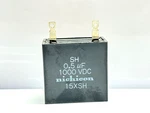 Nichicon 15XSH Self Healing (sh) Film Capacitor 0.5 Uf 1000V. Fixed Price $99.00.
