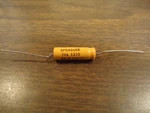 Sprague TVA-1339 Axial Electroyltic Capacitor 20 Uf 100 Vdc,nos. Fixed Price $5.80.