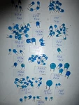 Lot Of 106 Pcs 47PF-4700PF 1KV High Voltage Ceramic Disc Capacitor. Fixed Price $17.61.