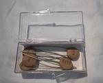 Vintage Mallory .001UF 2KV Capacitors 1000PF Ceramic Disc Guitar Tone. Fixed Price $12.99.