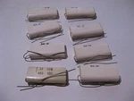 Lot Of 8 Trw Film Capacitors Audio Tone 663FR .33UF 10 Percent 400VDC - Nos. Fixed Price $24.99.
