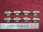 (8) Vintage Sprague Hypass Capacitor 48P12 .25UF 600V Dc 20 Amps. Fixed Price $25.00.